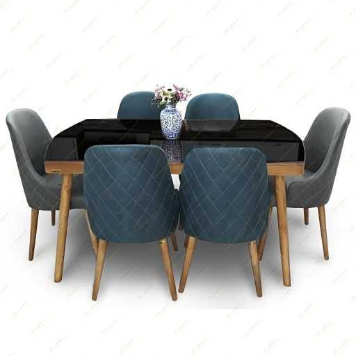 Luxury model dining table min - ویژگی‌های صندلی استاندارد برای میز ناهارخوری