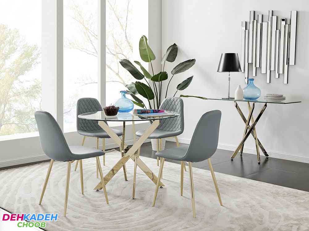 Modern 4 seater dining table - نکات و راهنمای خرید میز ناهار خوری