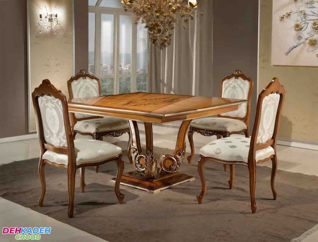 میز و صندلی ناهارخوری کلاسیک