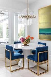 decorative dining table 198x300 - انواع میز ناهار خوری و بررسی پرفروش ترین مدل ها