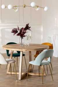 wooden dining table 200x300 - انواع میز ناهار خوری و بررسی پرفروش ترین مدل ها