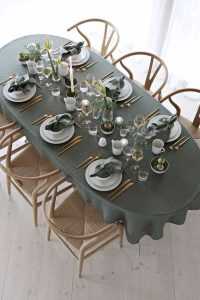 dining table suitable 200x300 - چیدمان میز ناهار خوری عروس