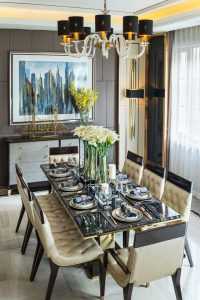 dining table suitable for the bride 200x300 - چیدمان میز ناهار خوری عروس