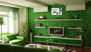 Green decoration 300x173 - تاثیر دکوراسیون بر سلامت روان