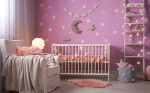 baby girl room decoration 300x185 - دکوراسیون اتاق نوزاد