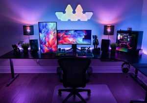 best video game room decoration idea 300x211 - چیدن اتاق گیمینگ برای حرفه ای ها