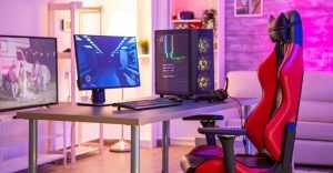 gaming chair 300x156 - چیدن اتاق گیمینگ برای حرفه ای ها